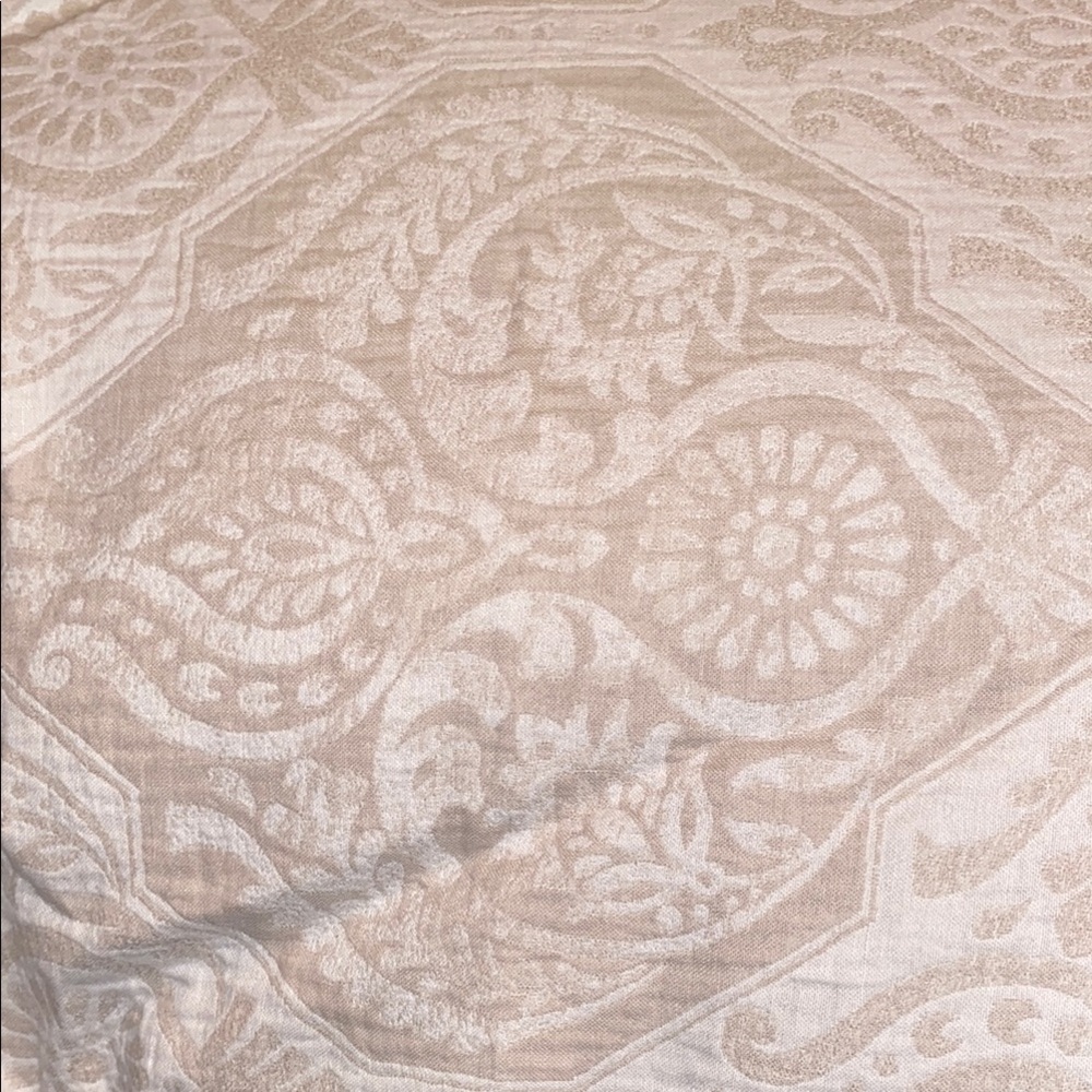 Charter Club Neutral beige Cotton Comforter Set with 2 shams.
